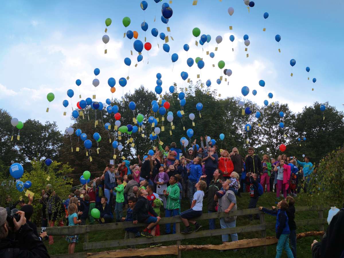 Luftballon-Aktion Ferienpass